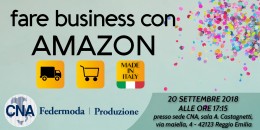 Imprenditori CNA e Amazon per aprire nuovi mercati con l'e-commerce