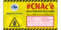 25 novembre: CNA in rete nella giornata mondiale contro la violenza sulle donne