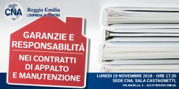 Seminario CNA sui contratti di appalto e manutenzione