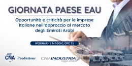 Giornata Paese Emirati Arabi Uniti. Quali opportunità per le imprese italiane?