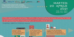 L'esperienza italiana a Los Angeles - un webinar per internazionalizzare i prodotti dei settori turismo, food, moda e design