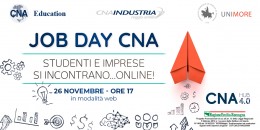 Job Day CNA seconda edizione: studenti Unimore e imprese si incontrano online