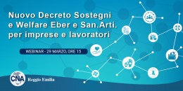 Webinar CNA su Decreto Sostegni e Welfare per le imprese del settore benessere e sanità