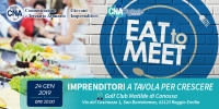 Imprenditori a cena per fare business: arriva Eat to Meet