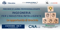 Percorso di Laurea Professionalizzante Ingegneria per l’industria intelligente