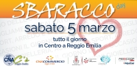 Sabato 5 marzo nel centro storico reggiano torna lo Sbaracco