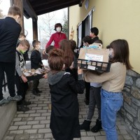 Consegna merenda a Minozzo